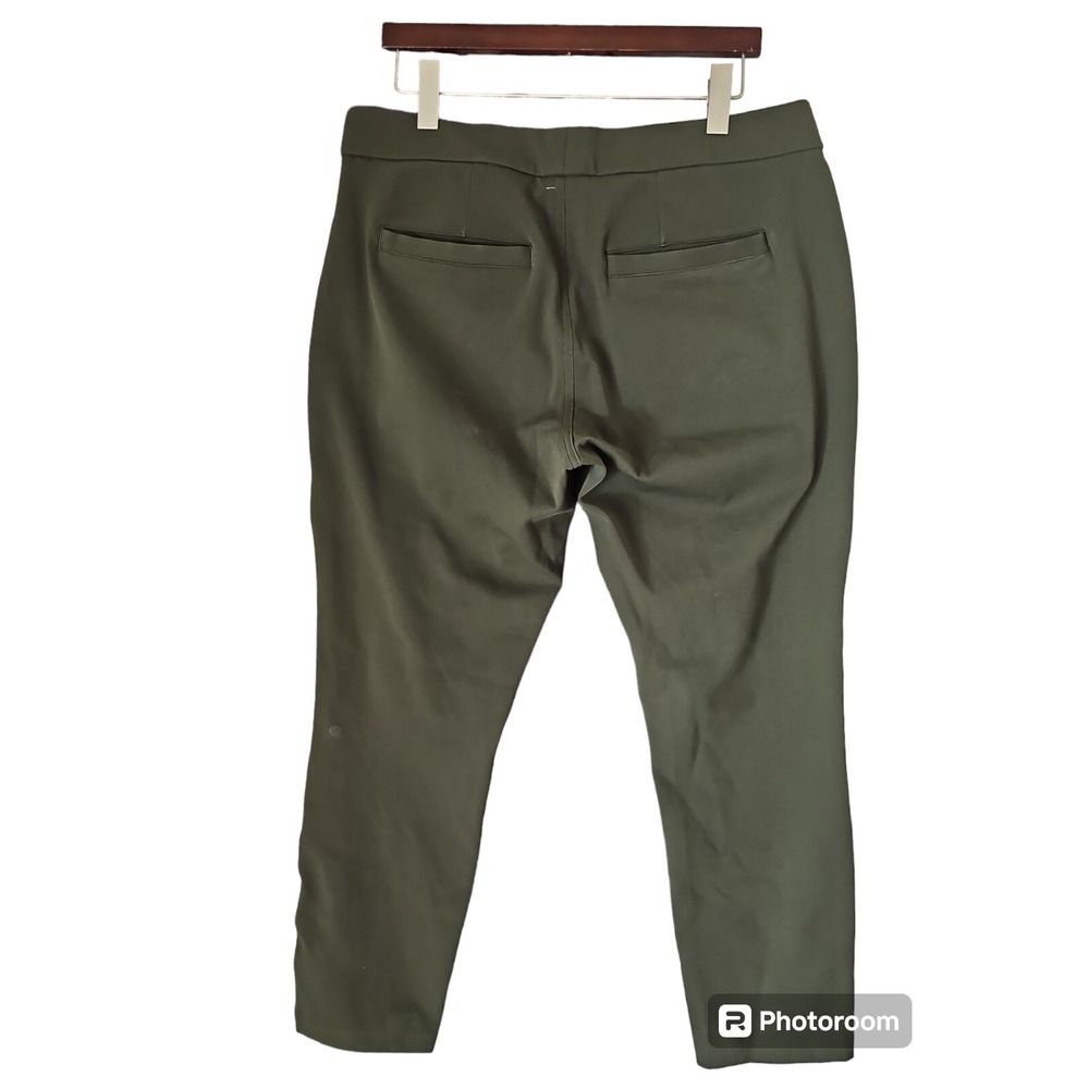 Lululemon Men's Slash‎ Pocket Olive Green Warpstream Stretch Fabric Pant Size 36